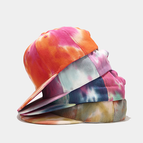 Popular Ball Caps Fashion Tie Dye Hat for Outdoor Sports and Activities