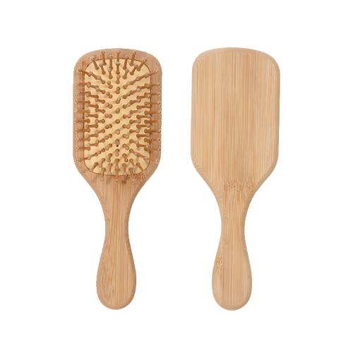 Natural Bamboo paddle hairbrush
