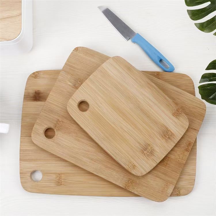 Bamboo Cutting Board with Handle Chopping Board Kitchenware