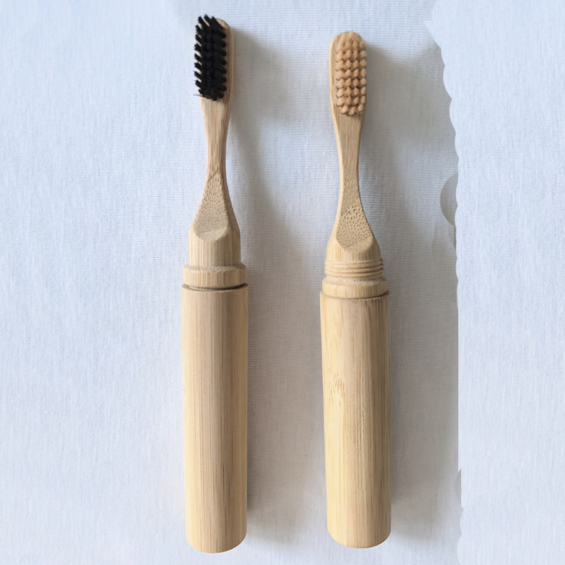 Biodegradable Bamboo Charcoal Toothbrushes, Soft Bristle, Eco-Friendly, Sustainable, BPA Free, Organic, Compostable, Travel Toothbrushes