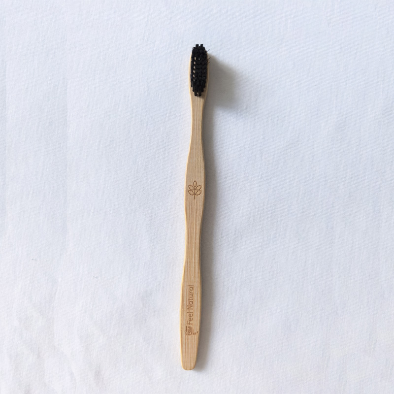 Biodegradable Bamboo Charcoal Toothbrushes, Soft Bristle, Eco-Friendly, Sustainable, BPA Free, Organic, Compostable, Travel Toothbrushes
